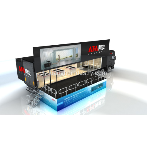 Chức năng hoạt hình LED Mobile Stage Truck